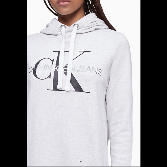 NWT MONOGRAM LOGO SWEATSHIRT DRESS (FINAL PRICE) - Picture 1 of 11